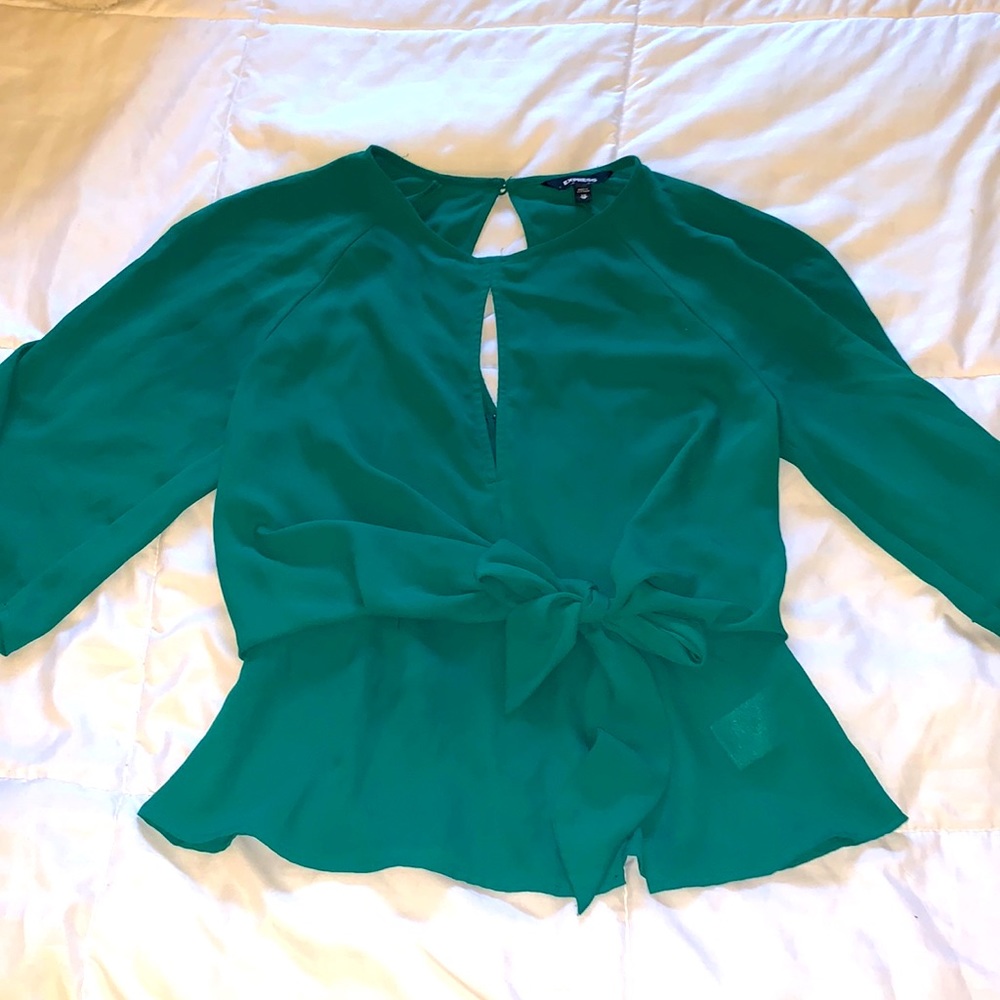 Open Back Express Blouse